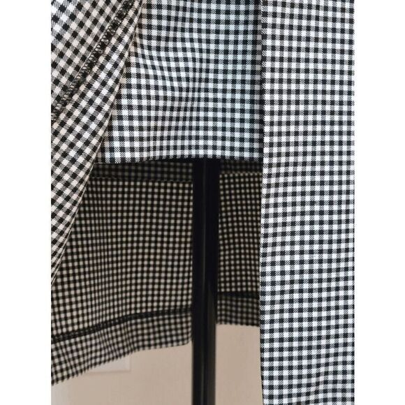 🖤🤍 WHITE HOUSE BLACK MARKET Gingham Pencil Skirt w/Removable Belt NWT SIZE 8 - Picture 7 of 16
